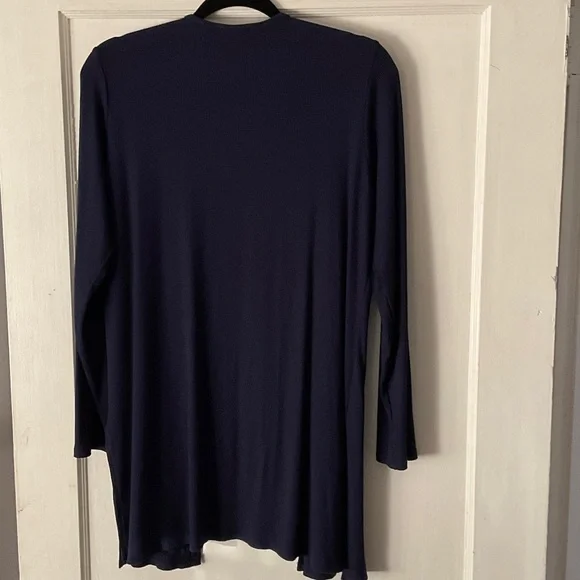 Cyrus Deep Blue Open Cardigan - Picture 4 of 6